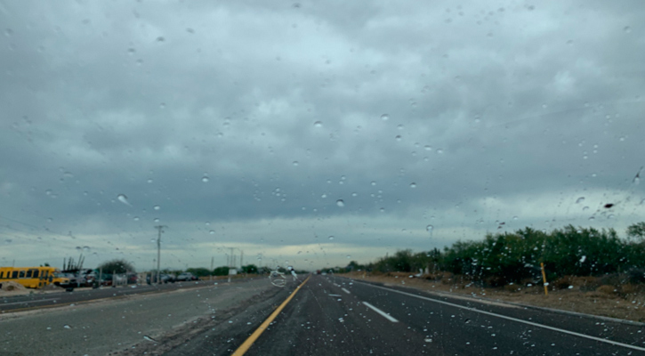 Lluvias y vientos esta semana en BCS; se aproxima frente frío