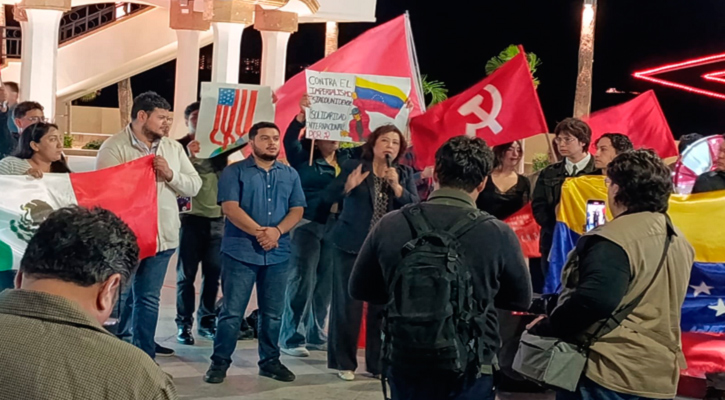 Arremeten en redes contra manifestantes inconformes con detención de Maduro