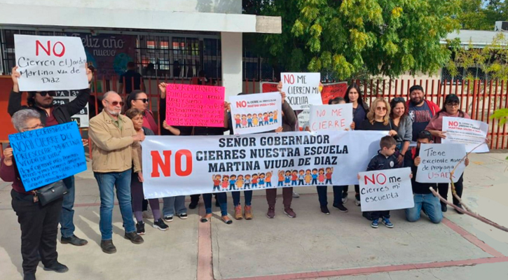 Retoma SEP evaluación de jardines de niño con escasa matrícula; hay protestas