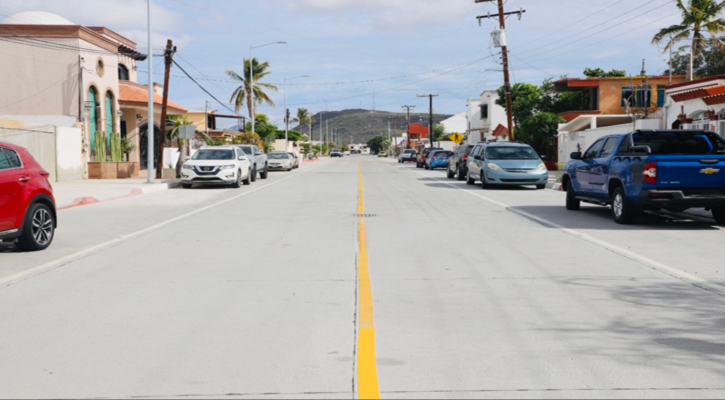Impulsa gobierno de BCS más de 30 obras de pavimentación y reencarpetado que transforman vialidades