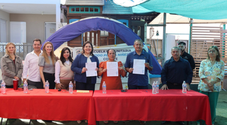 Respalda gobierno de BCS firma de convenio para fortalecer atención a la niñez en CSL