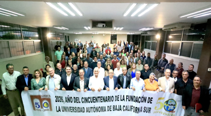 Inician actividades conmemorativas por el 50 Aniversario de la UABCS en este 2026