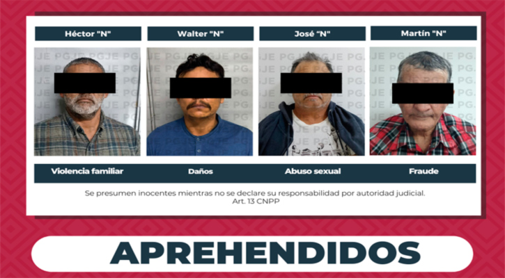 Cumplimentan 4 órdenes de aprehensión por diversos delitos en BCS