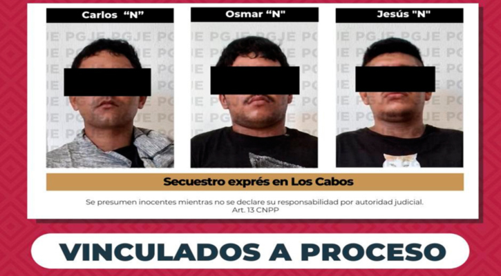 Por secuestro exprés agravado obtienen 3 vinculado a proceso contra imputado en CSL