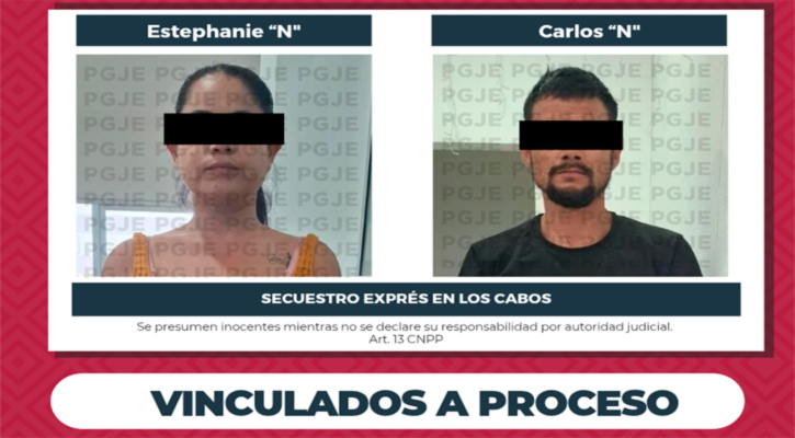 Vinculados a proceso por secuestro exprés agravado en SJC