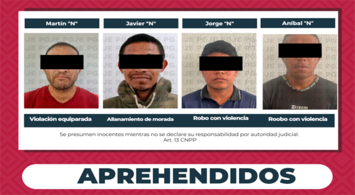 Cumplimentan 4 órdenes de aprehensión por diversos delitos; 3 en Los Cabos y una en Mulegé