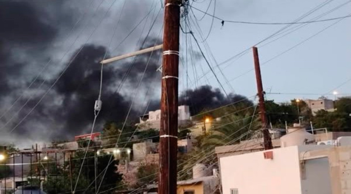 Mesa de Seguridad informa sobre incendio registrado en la colonia Navarro Rubio, en La Paz