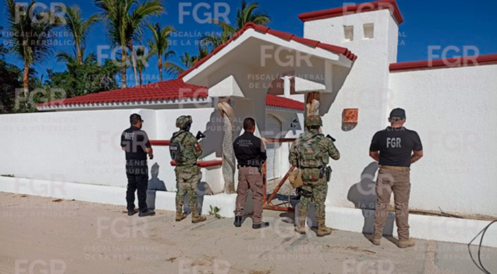 En cateo aseguran cartuchos y un inmueble en Punta Pescadero
