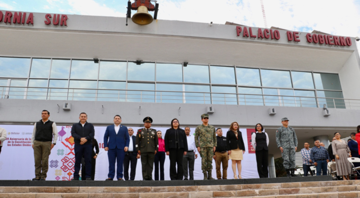 BCS conmemora el 109 Aniversario de la Promulgación de la Constitución Mexicana