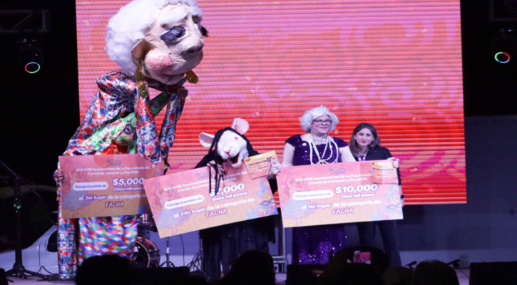 Realizan concurso de Facha y Fantasía del Carnaval La Paz 2026