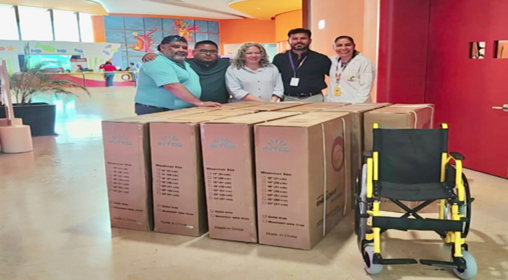 Recibió ISIPD donación de sillas de ruedas del CRIT La Paz para impulsar la inclusión