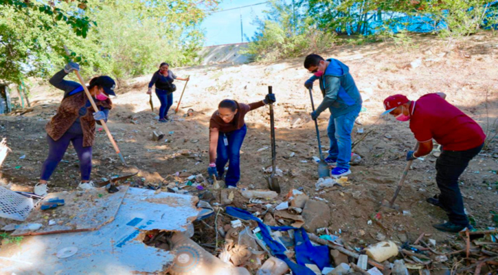 Realizan operativo de rescate de espacios seguros en colonia Lomas del Faro, en CSL