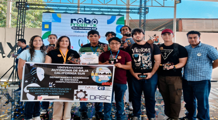Equipos estudiantiles de la UABCS representarán al Estado en Robomatrix Continental Master