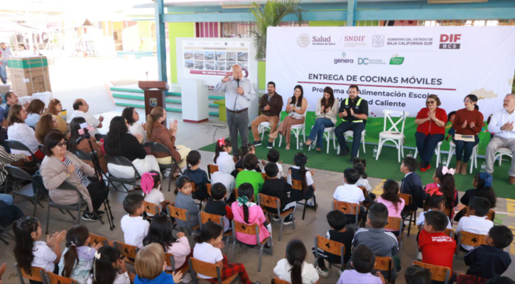 Inauguran gobierno de BCS y SEDIF desayunadores en CSL; más de mil niños tendrán alimentación nutritiva