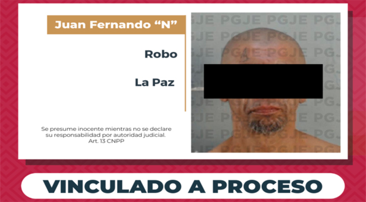 Vinculado a proceso por sustraer objetos de un vehículo en La Paz Vinculado a proceso por sustraer objetos de un vehículo en La Paz