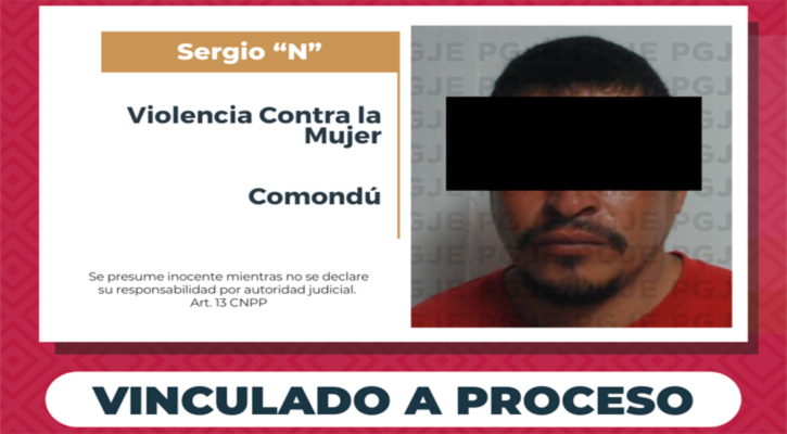 Vinculado a proceso por lesiones contra la mujer en razón de género en Ciudad Constitución