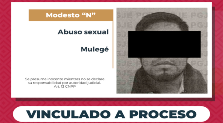 Vinculado a proceso por abuso sexual en agravio de una menor en Villa Alberto Alvarado Vinculado a proceso por abuso sexual en agravio de una menor en Villa Alberto Alvarado