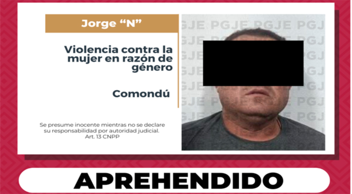Aprehendido por lesiones contra mujer en razón de género en Ciudad Constitución