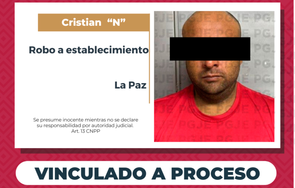 Cae sujeto relacionado a ola de robos a tiendas Oxxo en La Paz