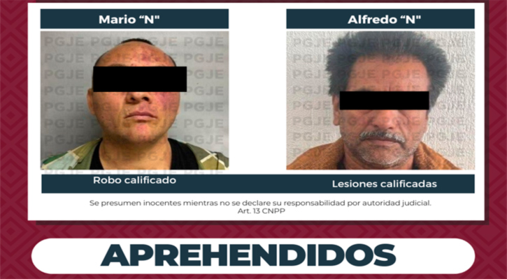 Aprehenden a 2 personas por diversos delitos en Los Cabos y La Paz