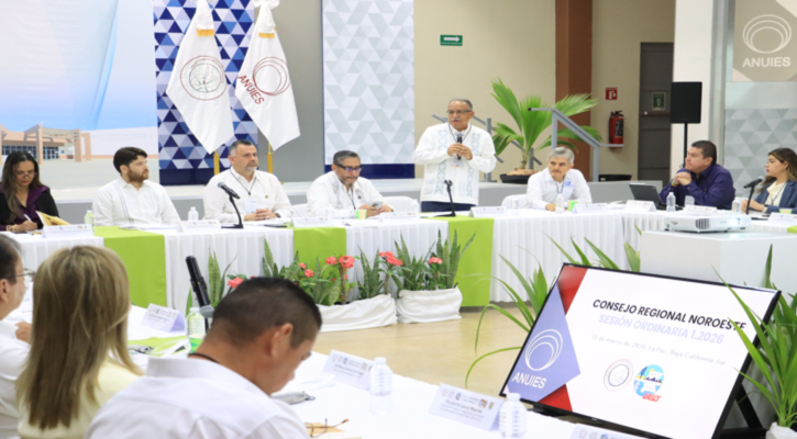 UABCS sede de la primera sesión ordinaria 2026 del Consejo Regional Noroeste de la Anuies