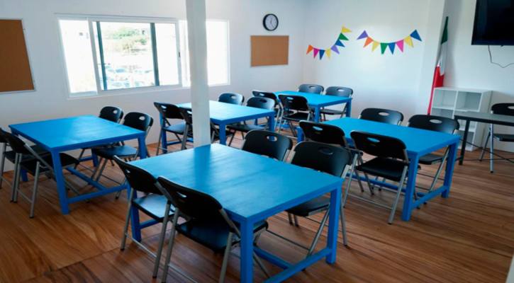 Inauguran el Centro Comunitario “Contigo” y formalizan predio en la colonia Caribe Bajo, en CSL