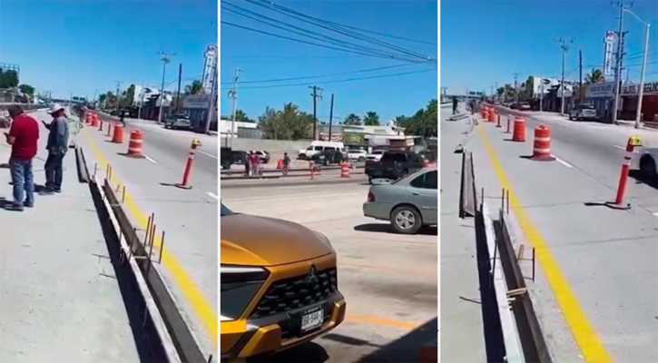 Denuncian en Chametla que no se respeta acuerdo de suspender obra en la carretera