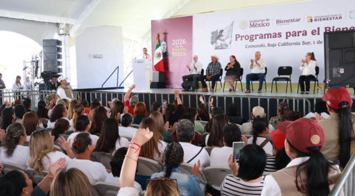 Presidenta Sheinbaum y gobernador Castro reafirman compromiso con el bienestar y el desarrollo de Comondú