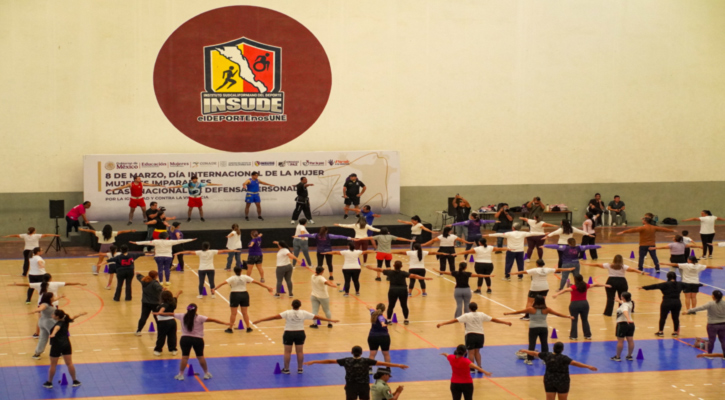 En BCS más de 150 mujeres participan en clase nacional de defensa personal “Mujeres Imparables”