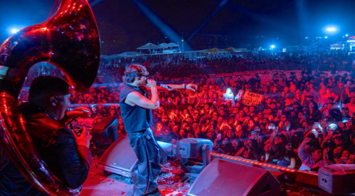 Exitoso programa artístico en la plaza Mijares y Teatro del Pueblo en el tercer día de las Fiestas Tradicionales SJC 2026