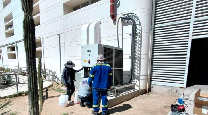 Equipan y dotan de infraestructura en las unidades médicas del Issste en BCS