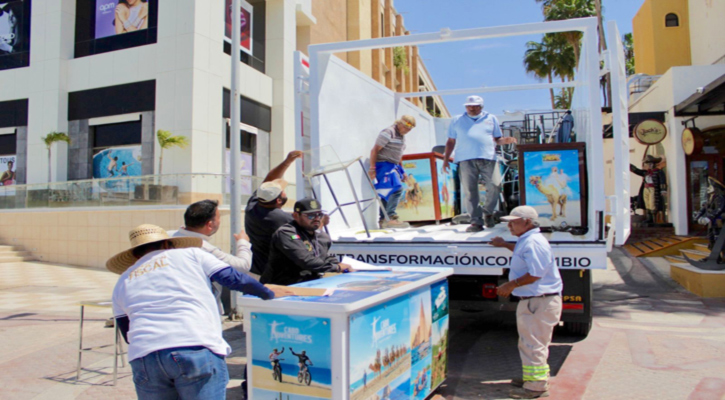 Retiran 16 módulos irregulares en la marina de CSL