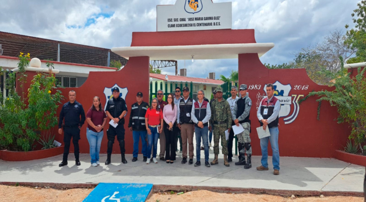 Supervisan refugios temporales en La Paz ante próxima temporada ciclónica