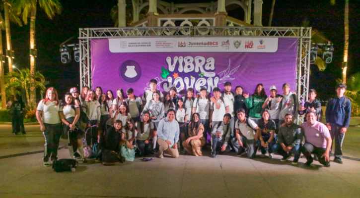Reúne gobierno de BCS a más de mil jóvenes en festivales culturales Vibra Joven