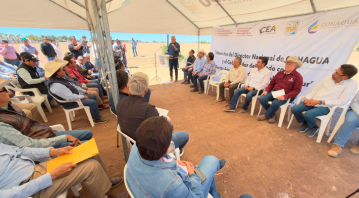 Entrega Gobernador obras de riego en Comondú; destaca inversión histórica en infraestructura hídrica en BCS