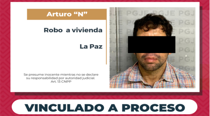 Inicia proceso penal contra imputado por robo a vivienda en La Paz