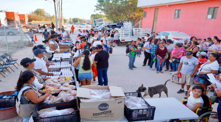 Efectúan jornada social en la colonia Palmas Ejidal, en CSL