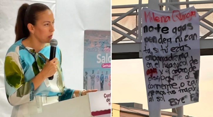 Es falso lo que menciona la manta, dice Alcaldesa de La Paz