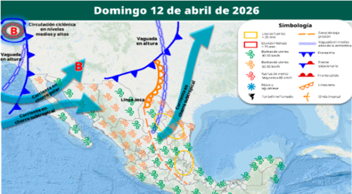 Frente frío llegaría el domingo; calor en las noches este fin de semana en regiones de BCS