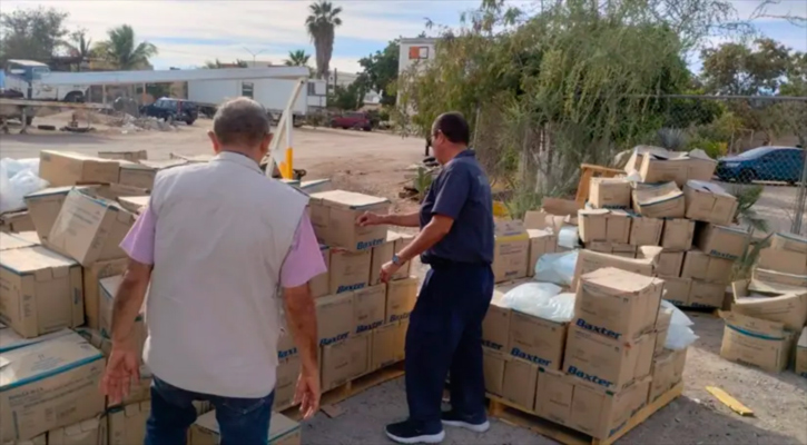 No ha dado la SSA con quien dejó material médico en estacionamiento de un hotel