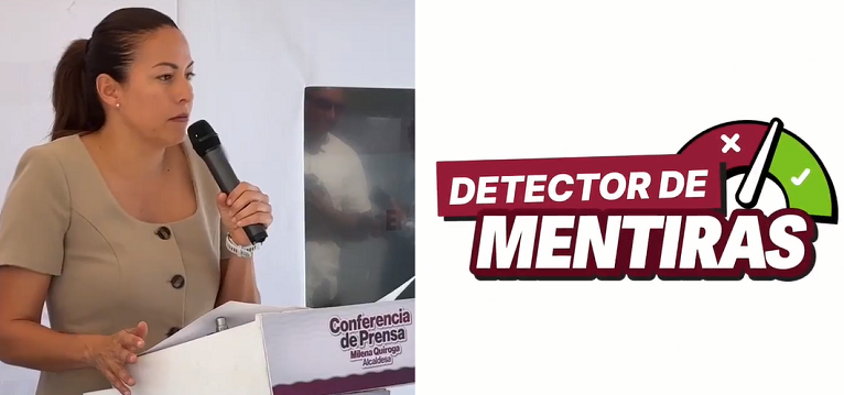 Milena Quiroga se queja de difamación en su contra y presenta detector de mentiras