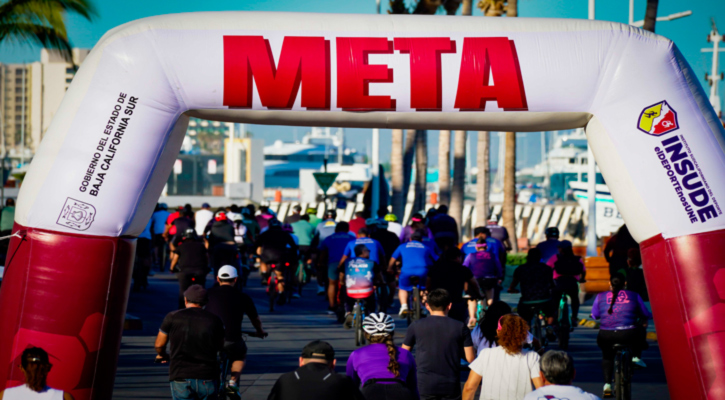 Rodada por la Paz reúne a 350 participantes y promueve convivencia comunitaria en La Paz