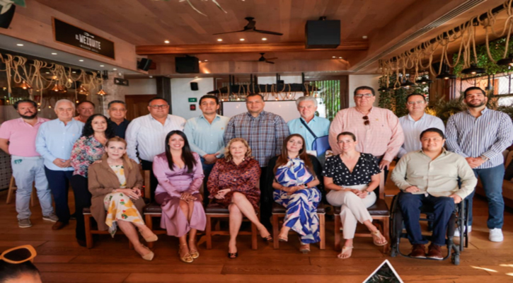 Aborda Saúl González temas de seguridad, energía, protección civil y movilidad con Grupo Madrugadores de SJC