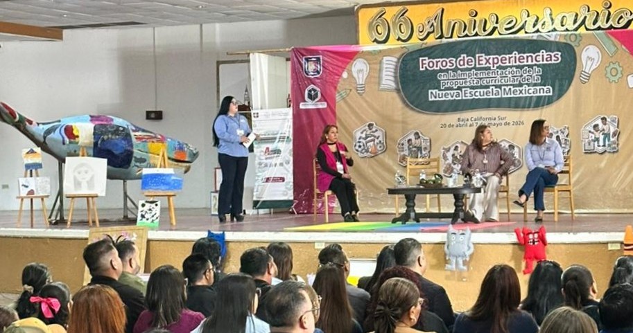 Participan más de 4 mil docentes en la Caravana Académica de la Nueva Escuela Mexicana
