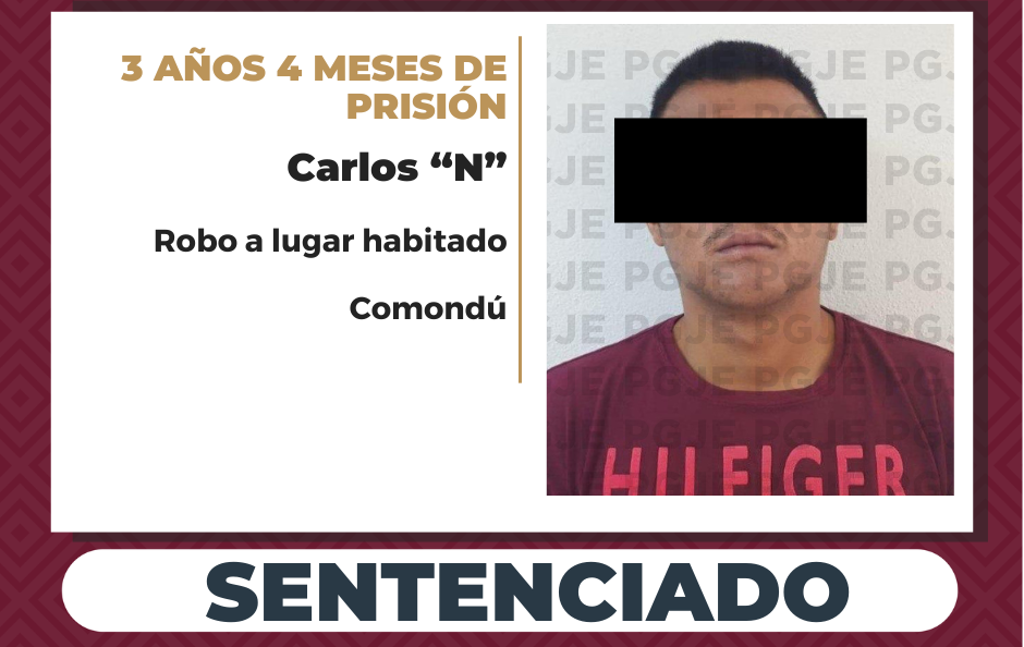 Sentencian a “El Bambucha” más de 3 años de prisión robo en Ciudad Constitución Sentencian a “El Bambucha” más de 3 años de prisión robo en Ciudad Constitución