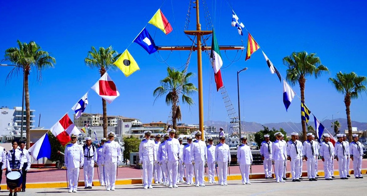Desde el Sector Naval, conmemoran en CSL el 112º aniversario de la Gesta Heroica del Puerto de Veracruz