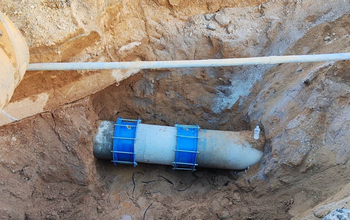 Reparó Oomsapas de Los Cabos la fuga en el acueducto 1