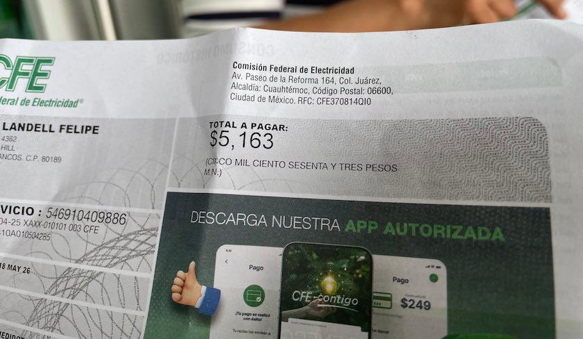 Llama el Gobernador a cuidar el consumo eléctrico para que recibos no lleguen tan altos