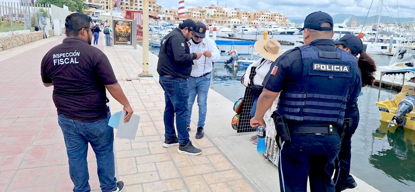 Mantiene Inspección Fiscal de Los Cabos operativos en zonas turísticas y acciones de protección a menores Mantiene Inspección Fiscal de Los Cabos operativos en zonas turísticas y acciones de protección a menores