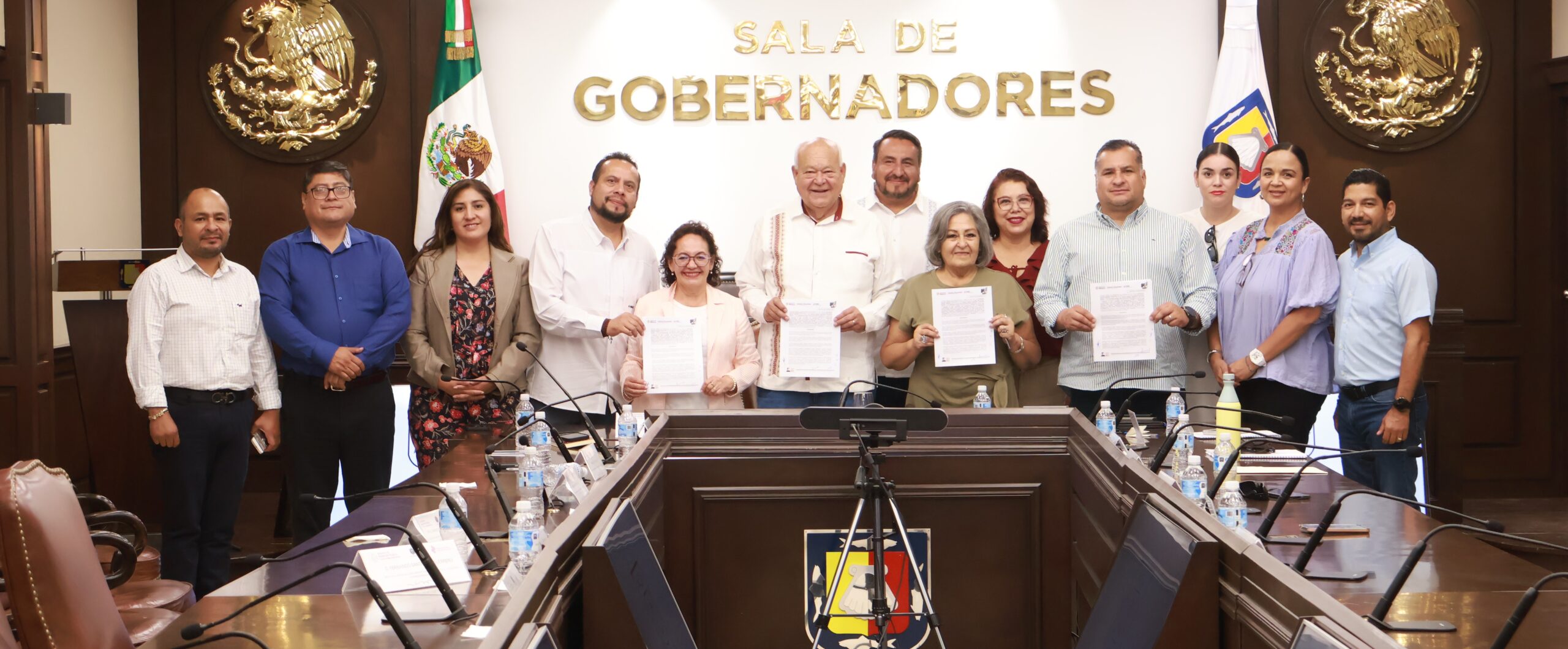 Gobierno y Federación firman convenio para tres planteles de la Universidad Nacional Rosario Castellanos en BCS